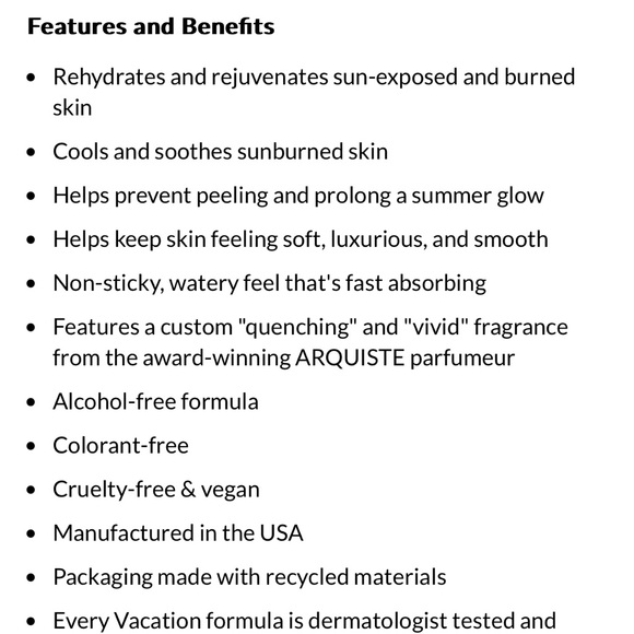 After sun skincare - Picture 5 of 5